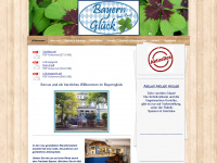 bayernglueck.de Webseite Vorschau