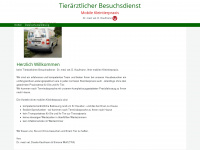 tieraerztlicher-besuchsdienst.de Webseite Vorschau