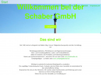 schabergmbh.de Webseite Vorschau