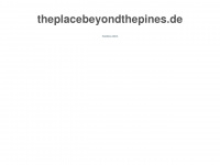 theplacebeyondthepines.de Webseite Vorschau