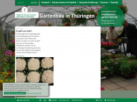 gartenbau-in-thueringen.de Webseite Vorschau