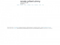 pribert-zimny.de Webseite Vorschau