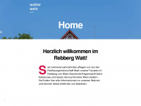 watterweine.ch Webseite Vorschau
