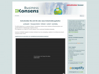 businesskonsens.eu Webseite Vorschau