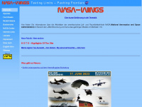 nasa-wings.info Webseite Vorschau