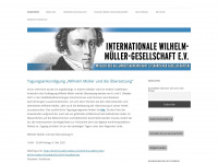 Wilhelm-mueller-gesellschaft.de