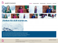 marys-choice.com Webseite Vorschau