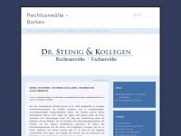 steinig.wordpress.com Webseite Vorschau
