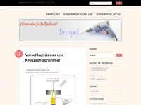 sonderwerkzeuge.wordpress.com Webseite Vorschau
