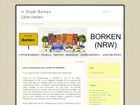 stadtborken.wordpress.com Webseite Vorschau
