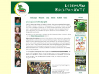 lesewurm.at Webseite Vorschau