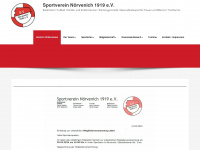 sv-noervenich.de Webseite Vorschau