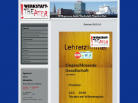 werkstatt-theater-kiel.com Webseite Vorschau