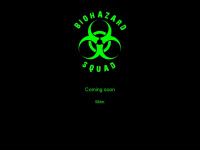 biohazard-squad.de Webseite Vorschau
