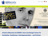 birkan.eu Webseite Vorschau