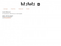 bitshots.de Webseite Vorschau