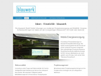 blauwerk-gmbh.de Webseite Vorschau