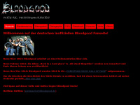 bloodgood.de Webseite Vorschau