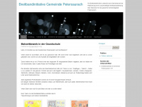 breitbandinitiative-petersaurach.de Webseite Vorschau