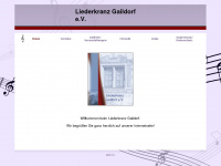 liederkranz-gaildorf.de Webseite Vorschau