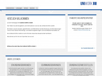 uniwork.de Webseite Vorschau