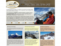 nepal-trekking.at Webseite Vorschau