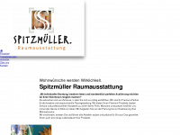 spitzmueller-raumausstattung.de Webseite Vorschau