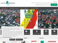 rodenbach.de Webseite Vorschau