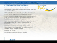 ferienresidenz-berlin.de Webseite Vorschau