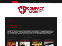 compact-security.de Webseite Vorschau