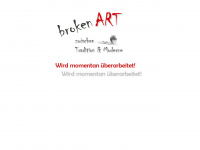 brokenart.de Webseite Vorschau