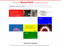 broziotech.de Webseite Vorschau