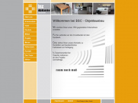 bsc-objektausbau.de Webseite Vorschau