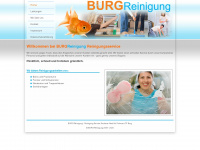burg-reinigung.com Webseite Vorschau
