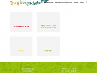 burgbergschule-friedensdorf.de Webseite Vorschau
