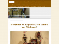 burgenbernd.de Webseite Vorschau