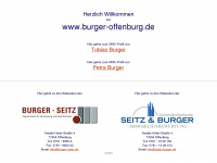 burger-offenburg.de Webseite Vorschau