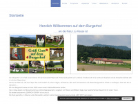 burgerhof.net Webseite Vorschau