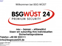 bsgwuest.de Webseite Vorschau