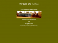 burgess-pro.de Webseite Vorschau
