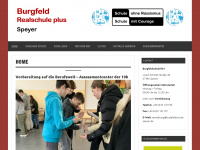 burgfeldschule-speyer.de Webseite Vorschau