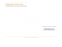 burghardt-solutions.de Webseite Vorschau