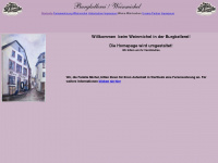 burgkellerei-krimmer.de Webseite Vorschau