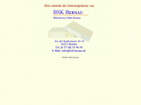 bsk-bernau.de Webseite Vorschau