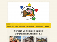 burgnarren-burgweiler.de Webseite Vorschau