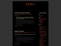 burka.wordpress.com Webseite Vorschau