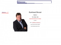 burkhard-brozat.de Webseite Vorschau