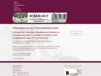 burkhardt-maschinen.de Webseite Vorschau