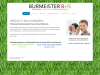 burmeister-bhs.de Webseite Vorschau