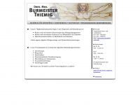 burmeister-thiemig.de Webseite Vorschau